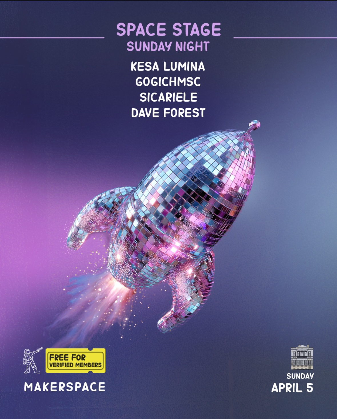 MAKERSPACE PRESENTS: SUNDAY NIGHT