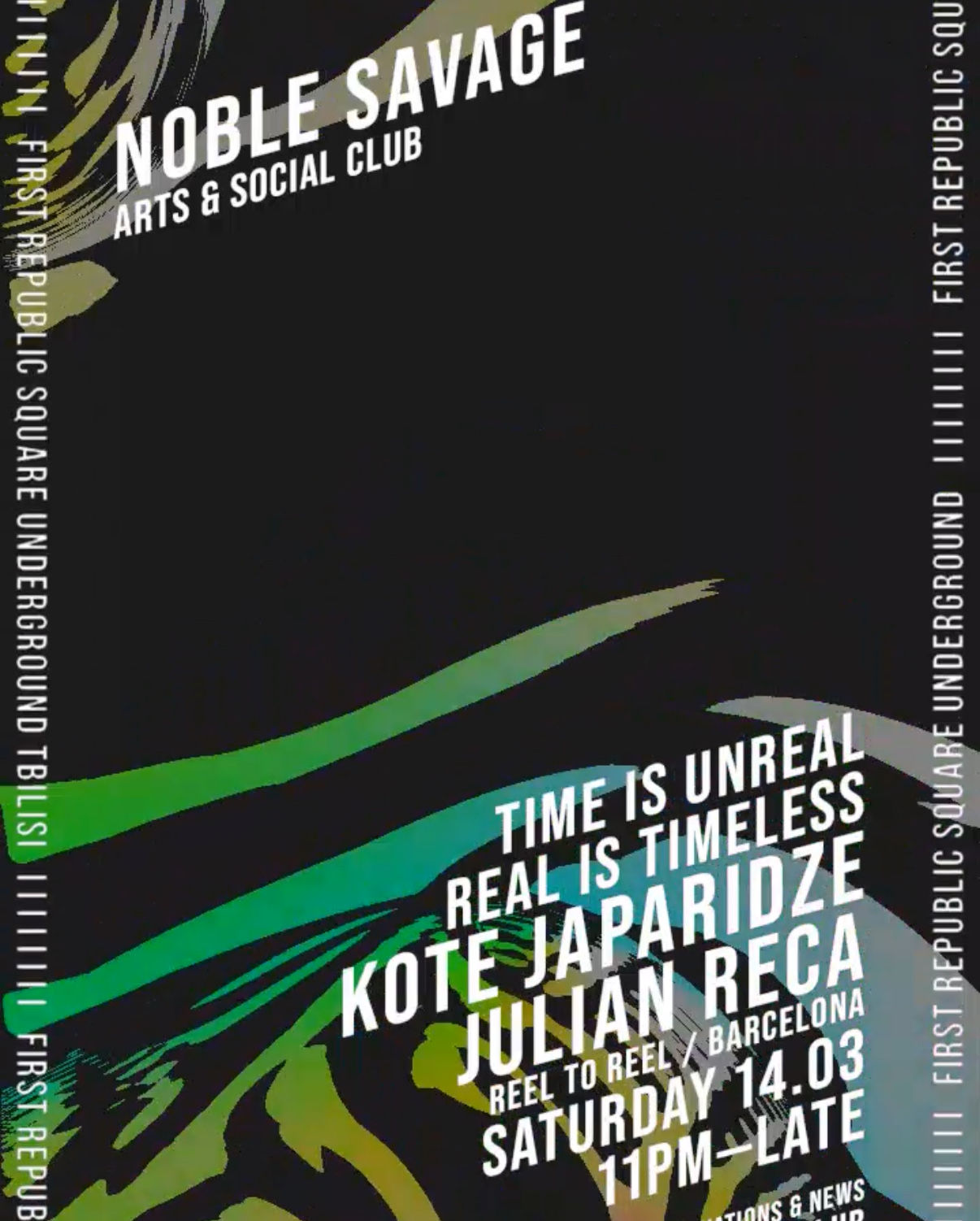 Julian Reca & Kote Japaridze at Noble Savage