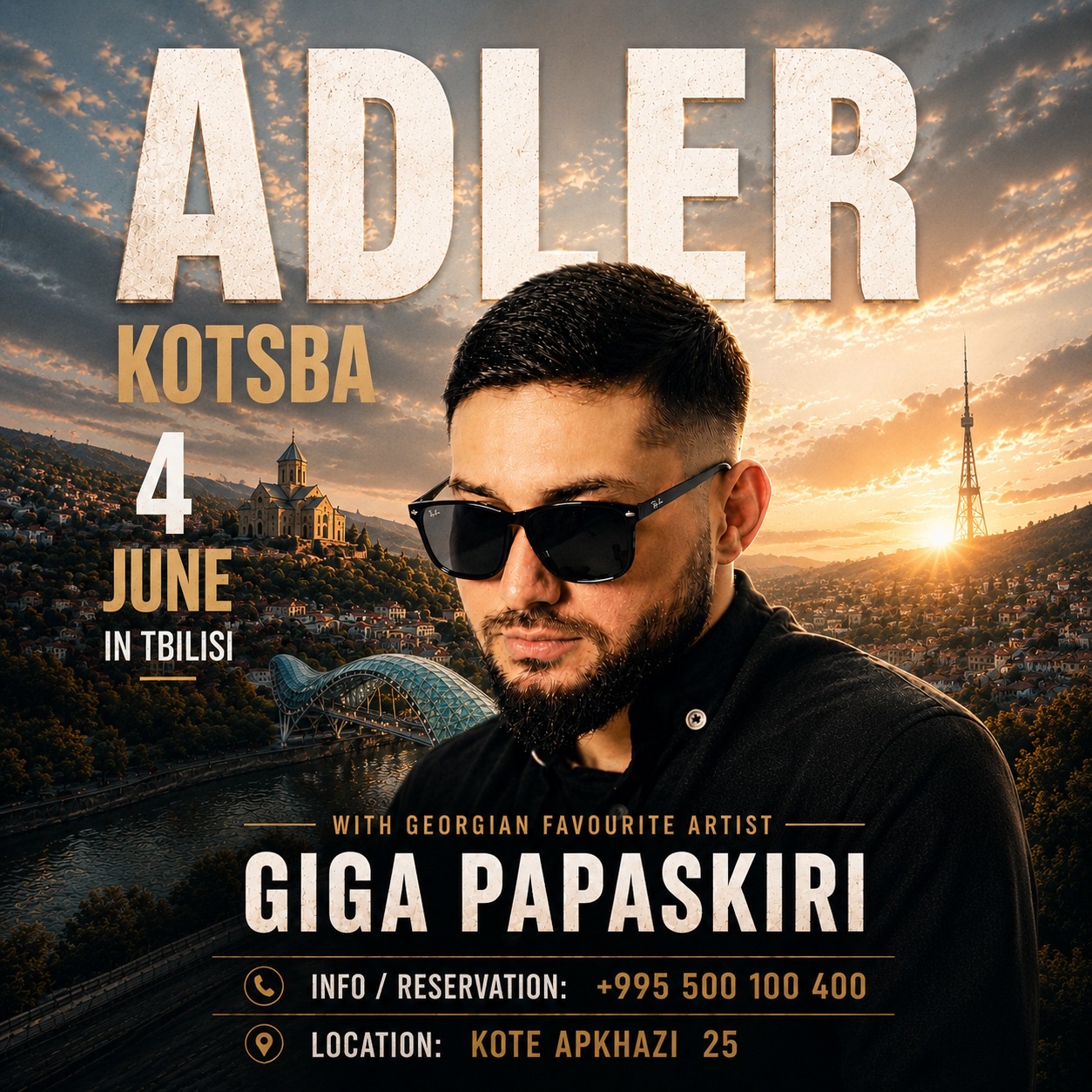 Adler Kotsba In Tbilisi