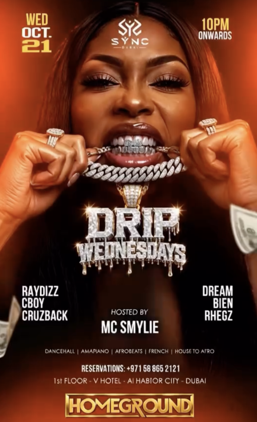 DRIP WEDNESDAYS AT SYNC DUBAI