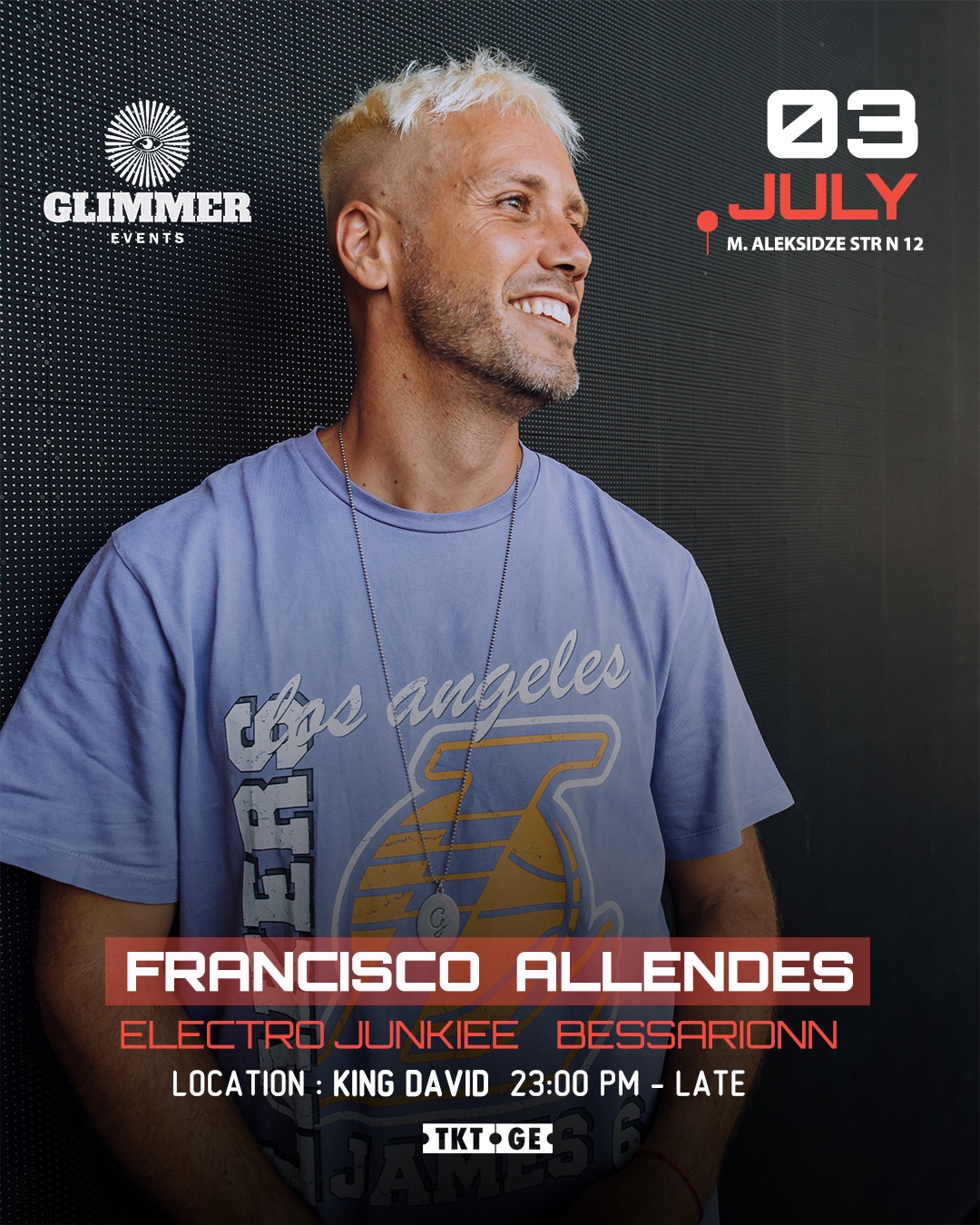 GLIMMER EVENTS PRESENTS - FRANCISCO ALLENDES 