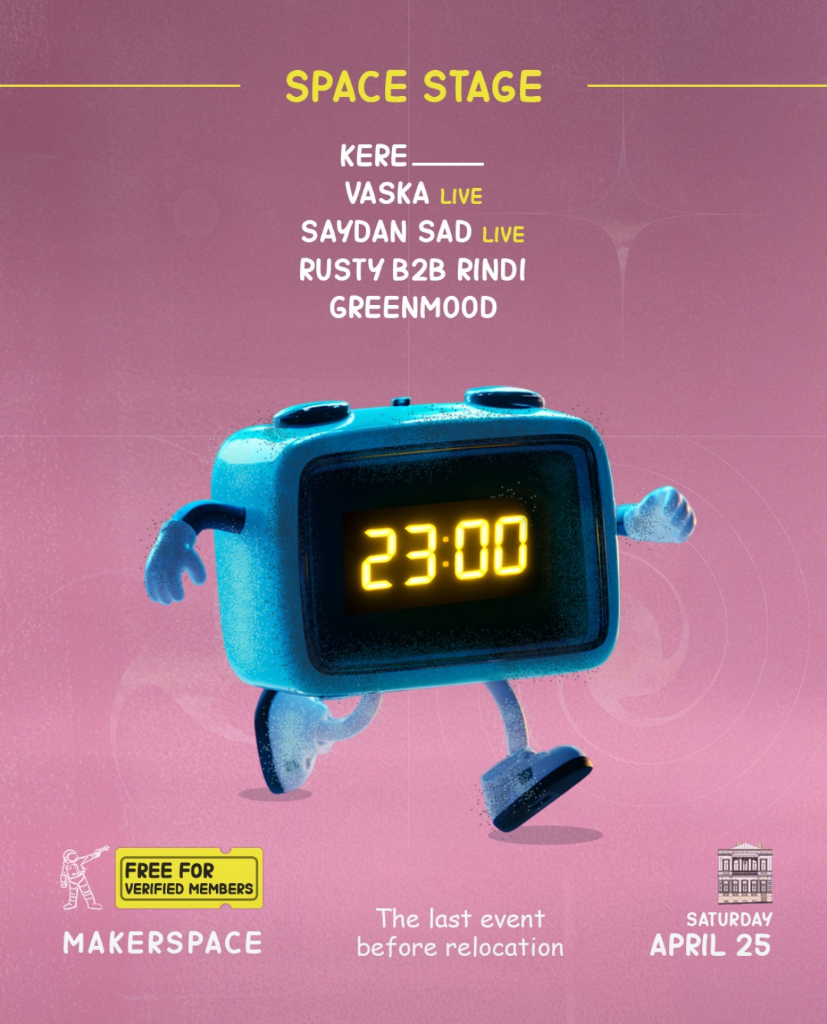 MAKERSPACE PRESENTS: PAUSE BEFORE FORWARD