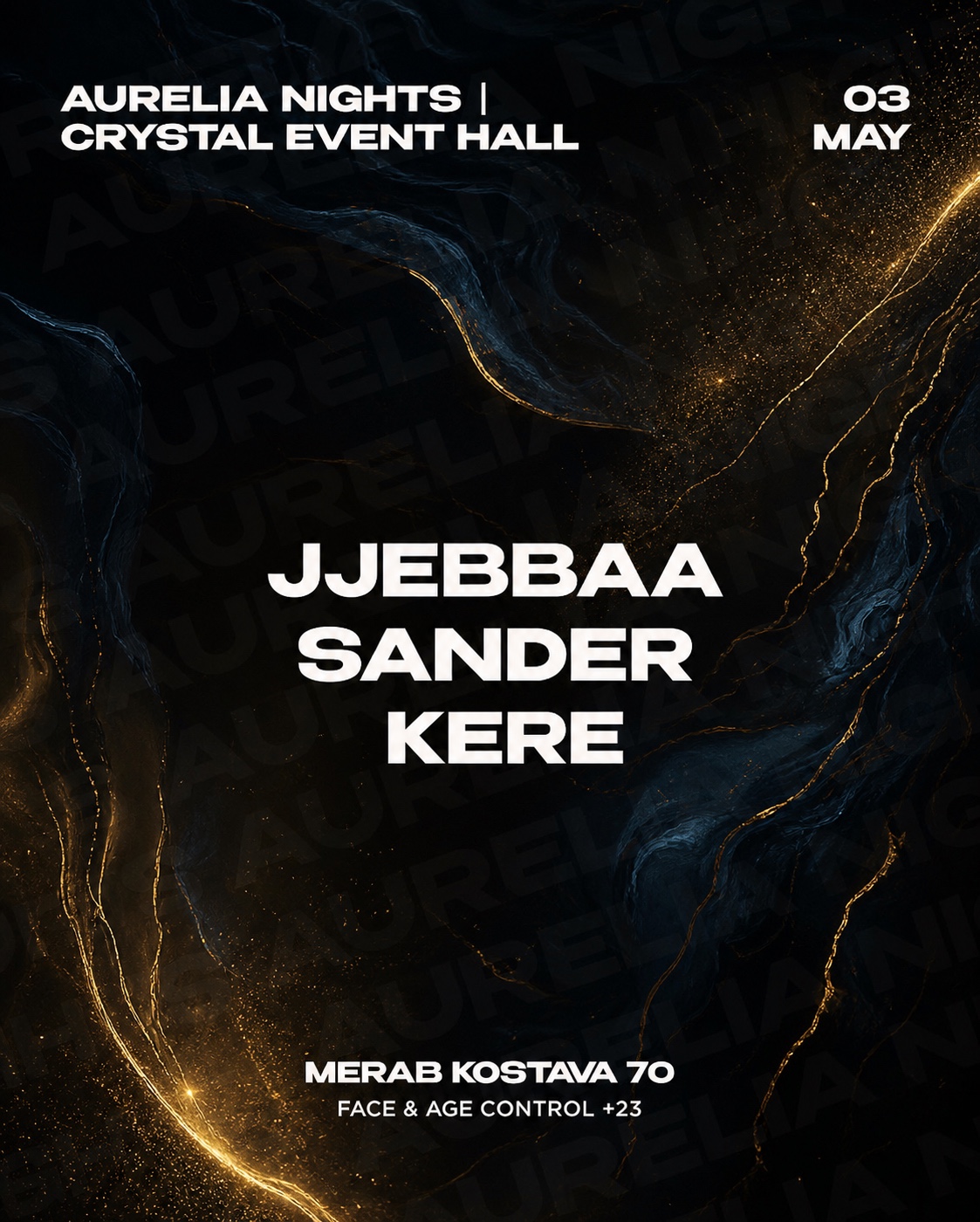 AURELIA NIGHTS at CRYSTAL EVENT HALL 💎