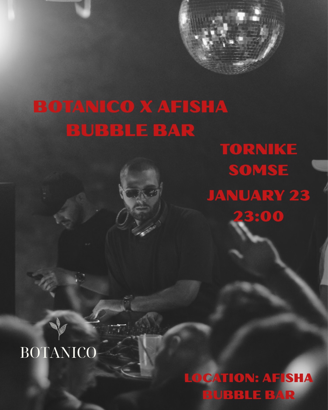 BOTANICO X AFISHA BUBBLE BAR