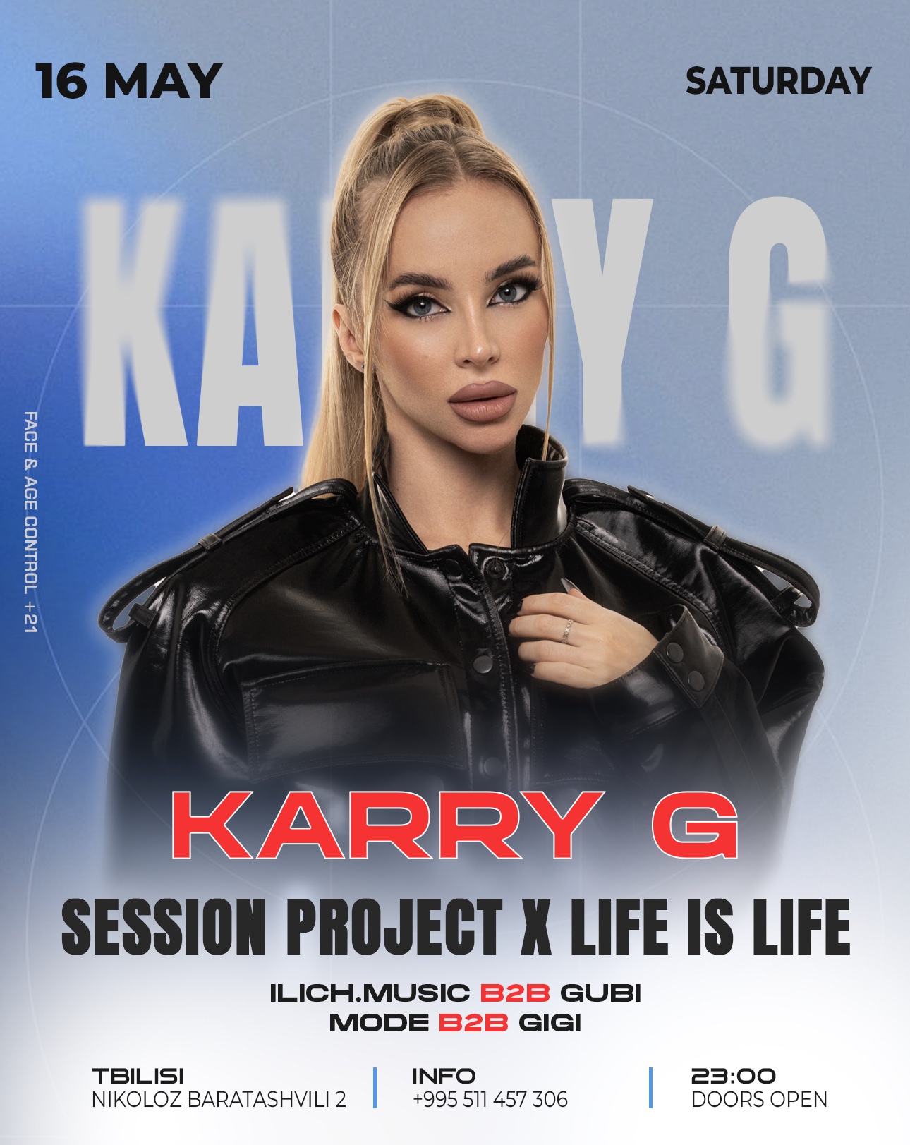 kARRY G / 16 MAY