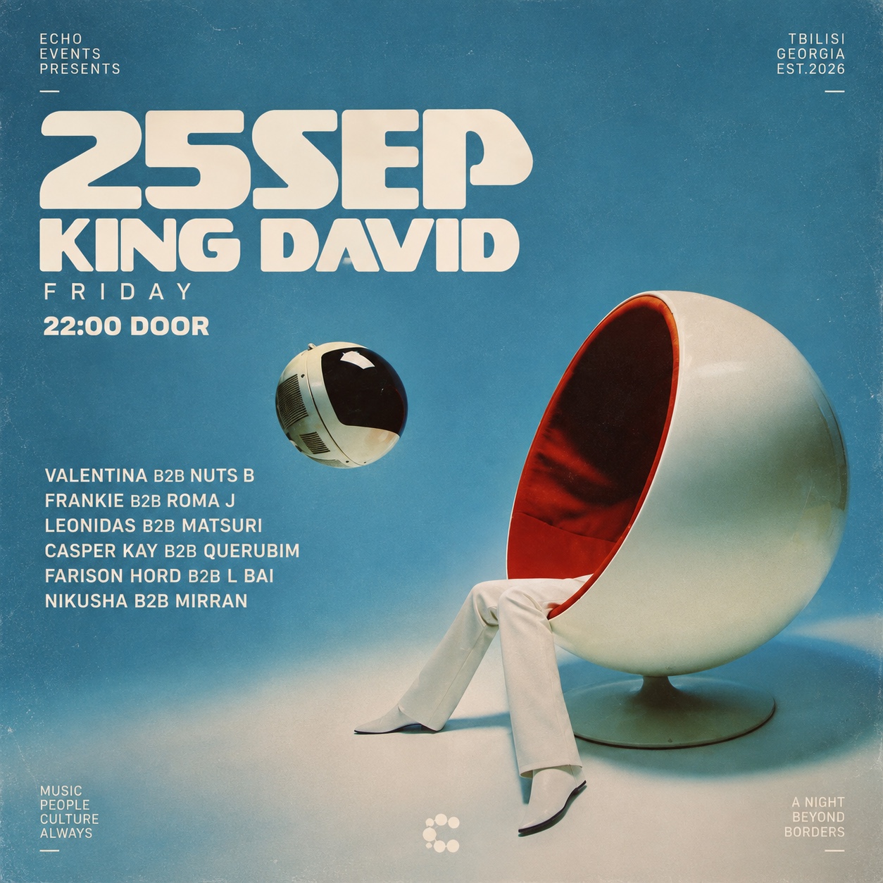 ECHO EVENT AT KING DAVID