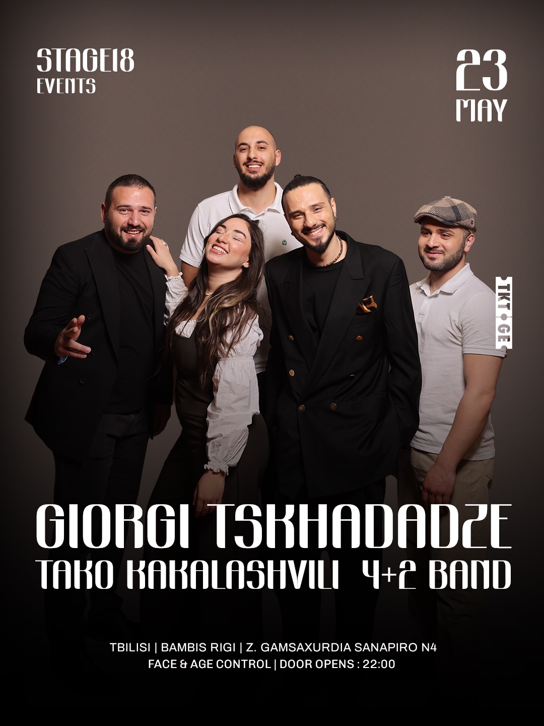 23 may giorgi cxadaDze & 4+2 band 