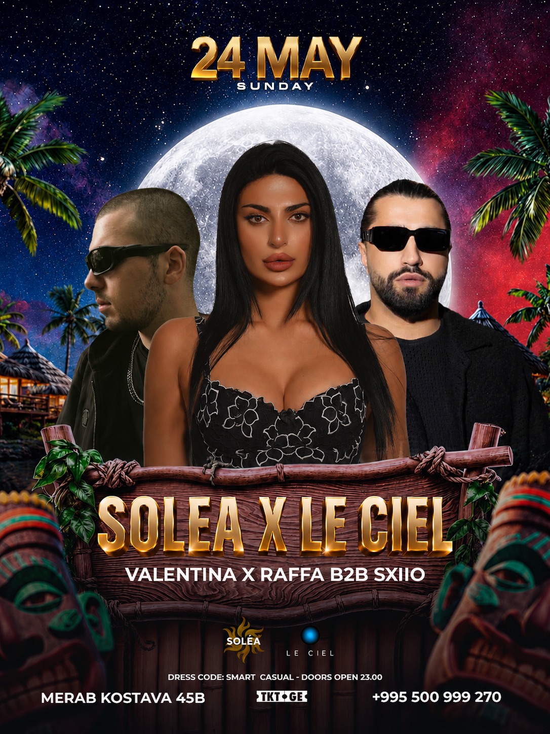SOLÉA X LE CIEL /// HAWAII NIGHT 