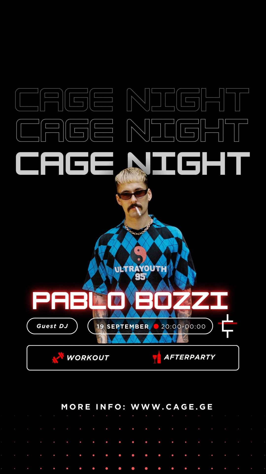 Cage Night x Pablo Bozzi