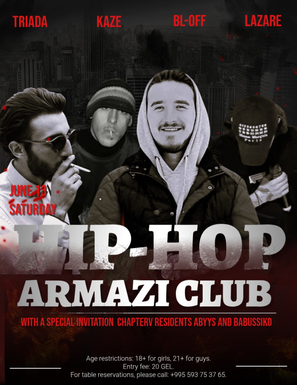 HIP-HOP NIGHT ARMAZI CLUB